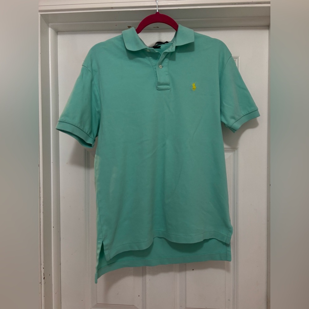 Polo Ralph‎ Lauren Men's Touquoise Polo Old Money Quiet Luxury Preppy Size Small